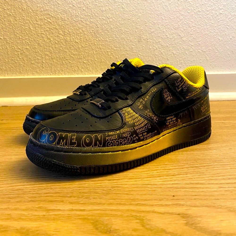 Nike Air Force 1 Busy P X Livestrong Sz. 8.5 Collaboration